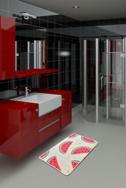 Mijölnir Karpuz Djt Alfombrilla de Baño Multicolor